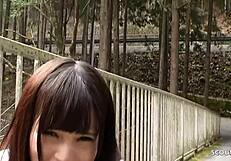 Petite Japanese Teen 18+ Seduces Old Man Into Her First Cum-Guzzling POV Blowjob!