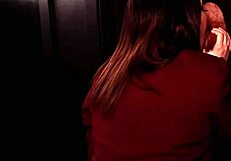 Student Deepthroats Gloryhole Cock Swallows Cum Facial Lingerie Uniform First Time