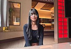 damn her big natural tits are perfect in this brazilian casting... luna legendary goes all out