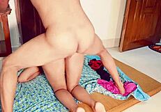 stepsister takes stepbrother's cock for her first pounding by rumpa21