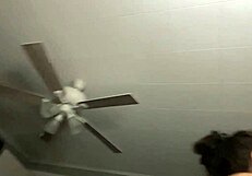 wife bent over fucked rough with cumshot all over her tits