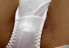 Petite Japanese Teen 18+ Seduces Old Man Into Her First Cum-Guzzling POV Blowjob!