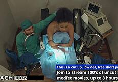 phoenix rose endures doctor's hitachi orgasm in tampa clinic