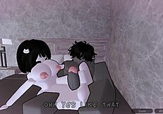 Fucking Plump Cute Girl's Big Ass with Monster Cock