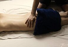 Erotic Massage Triggers Loud Orgasm and Handjob