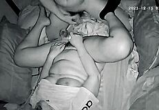 our homemade asian babe rides my monster cock till she squirts