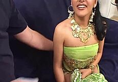 the indian wife betrays her husband for cash, blackmailed into big cock pounding with clear hindi moans