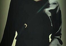 chinese ladyboy shoots hot cumshot outdoors in public spot