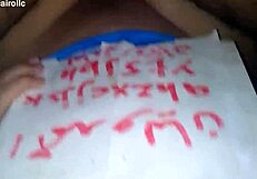 Ever wonder how this sexy arab milf wife handles six intense fucks at once