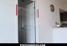 Pranking FAT ASS STEPSISTER Leads to Hardcore Quarantine FUCKING and Bubble Butt Pounding