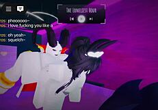 White Roblox Slut Craves Every Inch of Thick Cock Deep