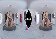 Euro lesbians kiss piss finger shaved pussies in HD