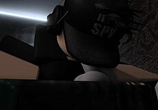 ROBLOX GIRL SUCKS BOYFRIEND'S COCK WHILE HE SLEEPS IN BEDROOM!