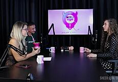 Sheer Red Lingerie Makes Bruna Carlos' Casting Orgasms Unforgettable in Bora Cast Compilation Part 2