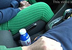 mature stepmom flashes hairy beaver to horny stepson on his 18th birthday