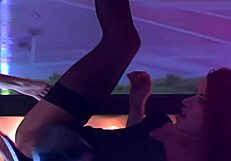 Pason and Sarah Blake ignite lesbian stage with fingering and riding