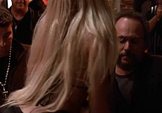 Gina Lynn Strips Teasing Big Tits in Slow Pornstar Undress Scene