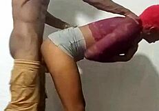 Imagine Bending Over Your Friend's Slutty Little Sister for a Quick Rough Standing Doggystyle Pounding That Leaves Cum Dripping Down Her Ass