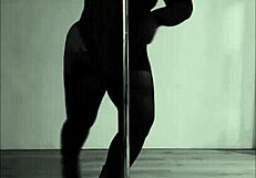 Pinay Heels Pole Dance Turns into Wild Aerial Striptease!