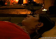 erotic indian couple massage into hot interracial assfucking