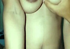 i savor indonesian milf's huge tits riding me in pouring rain