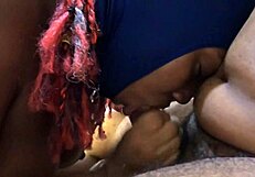 that ski mask ebony cumslut gives the sloppiest deepthroat head ever mastermeat1