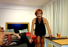 wanna watch gigi and dave's hot tranny girlfriend live ass play show p1?