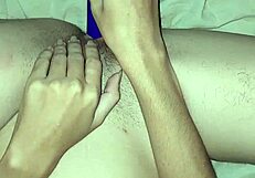 check out my juicy clit rub and toy fuck in shaved wet pussy i came so hard