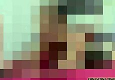 ever wondered how we'd train you to swallow your own hot cum cei style