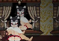 she plays the cum GAME right with BIG TITS creampie and mouth fills