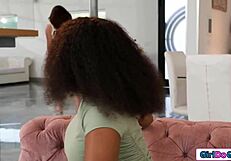 are you ready to watch us turn this straight hottie into a pussy-licking lesbian with me