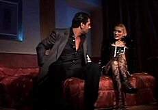 Blonde Italian Escort Gags on Cock Before Bent Over Assfucking and Cum Swallow Feast?!