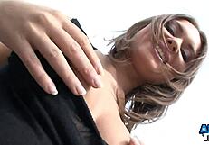 outdoor passion as alice miller takes deep anal creampie