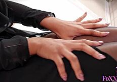 Jenna Foxx Dips Fingers Deep in Her Dripping Pussy, Then Tastes Every Drop