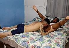 black maid fucks boss bareback for extra reward