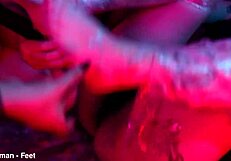 Bratty Girls Foot Worship Tickling Wax Fetish