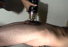 as his toy holder i watch him pound to intense orgasm honeyplaybox xattla