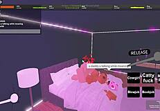 i'm fuckin- fucking my sexy ebony gf on roblox so hot damn!!