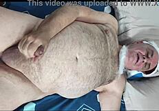 hot xmas dance teases shaved pussy and big cock close up with agarabas