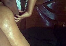 Stepdad hard fucks hot stepdaughter's curvy pussy