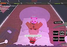 i'm fuckin- fucking my sexy ebony gf on roblox so hot damn!!