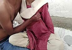 Indian village desi schoolgirl bends for boyfriend's rough cowgirl pussy pounding