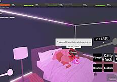 i'm fuckin- fucking my sexy ebony gf on roblox so hot damn!!