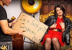 Vip4k. Friend's Mature Czech Mommy Begs for Creampie in Shaved Pussy