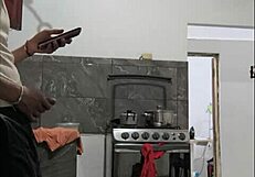 after spotting stepsis in sexy skirt my huge cock fantasy drives wild masturbation sessions