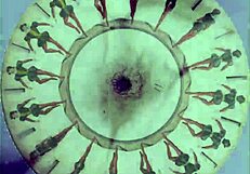 vintage erotic art showcases retro hairy beaver beauty