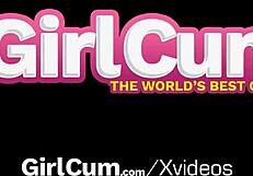 Watch horny girls squirt orgasm on big cocks in girlcum compilation?