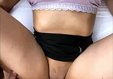 petite latina teen with big natural tits creampied hardcore missionary after college tight skinny orgasms
