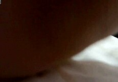 Stepson laps my pussy then pounds and fills me up