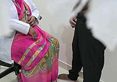 imagine that indian doc sneaking peeks at patient cock